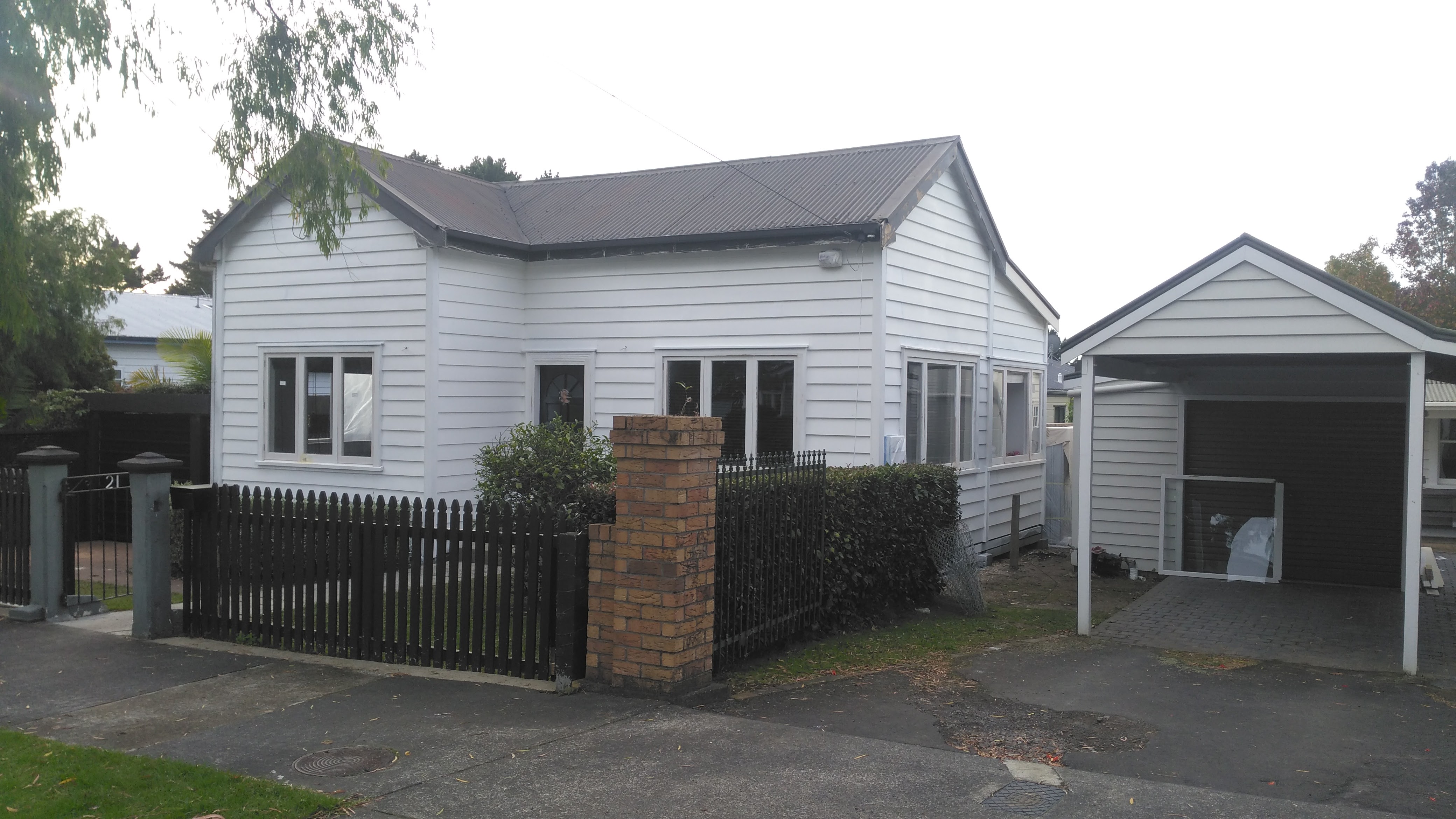 Exterior Paint Removal & Repaint — Point Chevalier