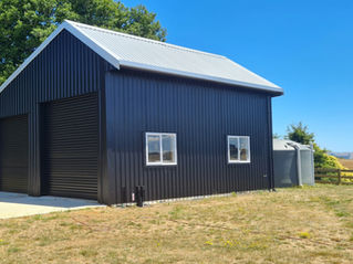 Coloursteel Shed Repaint — Pukekohe